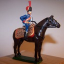 Officier de cannonier (tapis de selle modifié)
