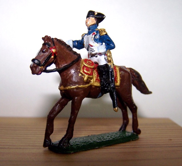 L'empereur en uniforme de grenadier